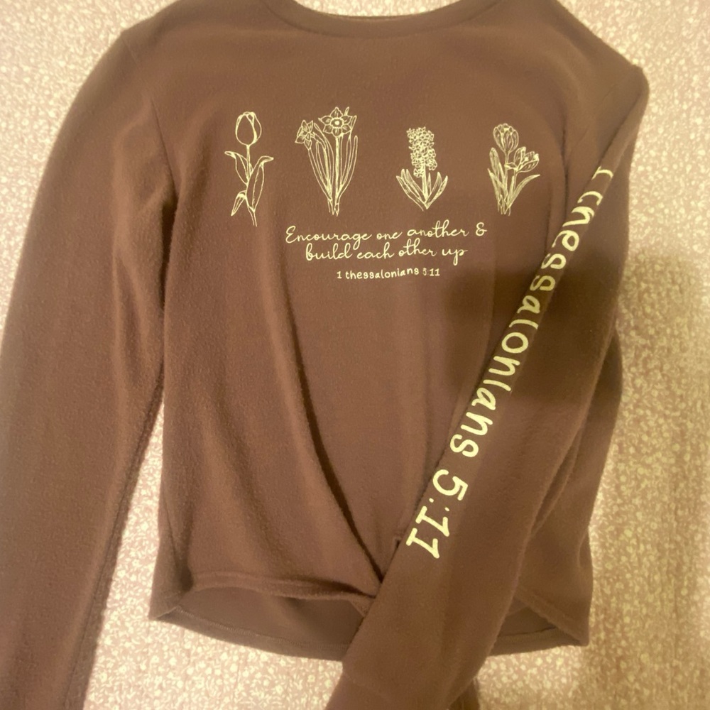 mauve sweatshirt ! never worn